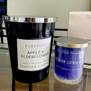 BUNDLE OPTION: two new fragrance candles